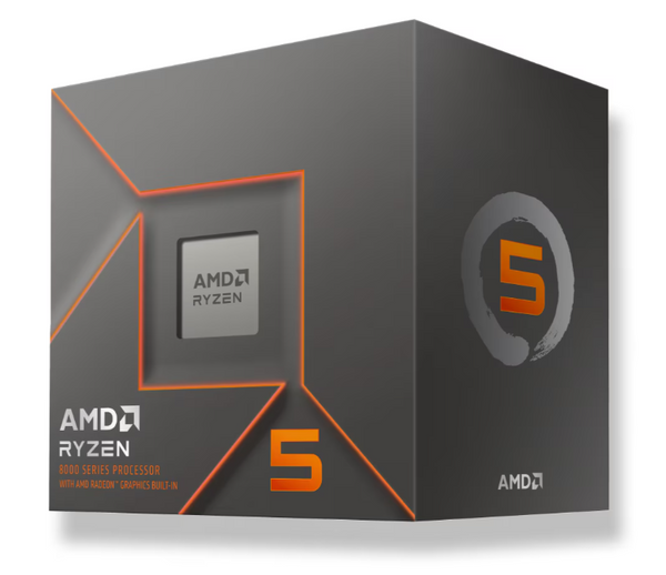AMD AM5 Ryzen 5 8500G Tray 3,8 GHz (max. 5,0 GHz) 6 Kerne, 12 Threads, 22 MB Cache, 65 W