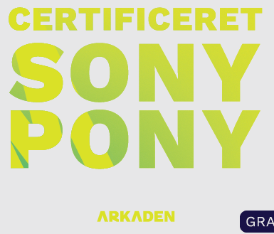 NORDIC PLAIN Arkaden Stor Sony Pony Transfer - DTF