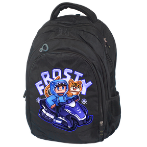 Frosty Snescooter Skoletaske Frosty