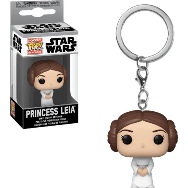 Star Wars Princess Leia Pop Nøglering Funko