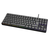 Gamiac TKL90G - Grå/Sort - TKL Tastatur Rød Switch