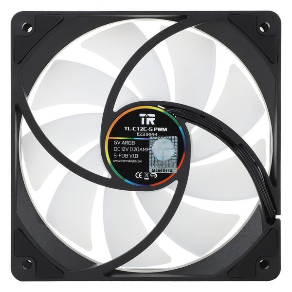 Thermalright TL-C12C-S ARGB Black 3 Pack - 120mm fan