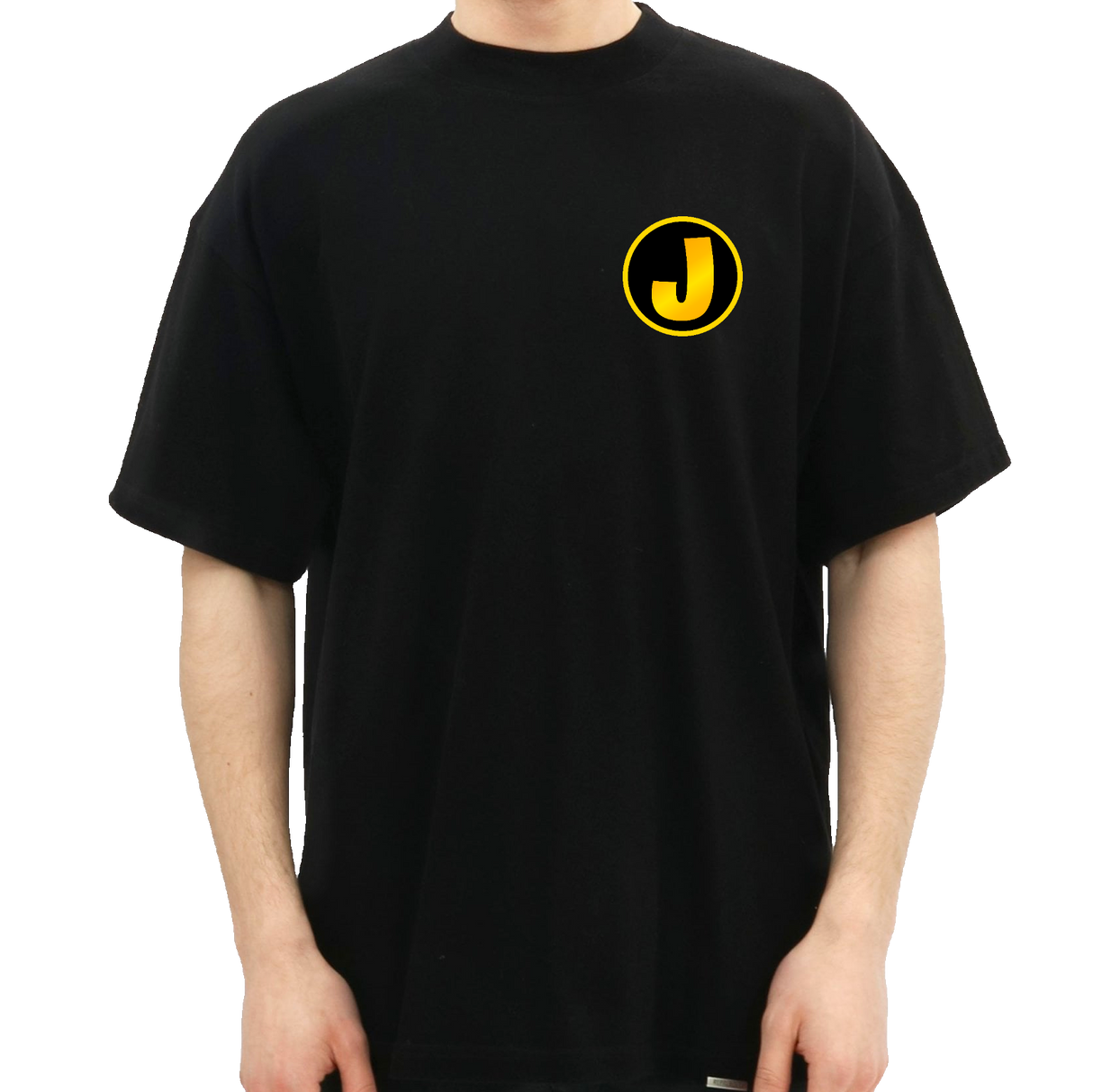 goldenj logo t-shirt merchandise hos geekd