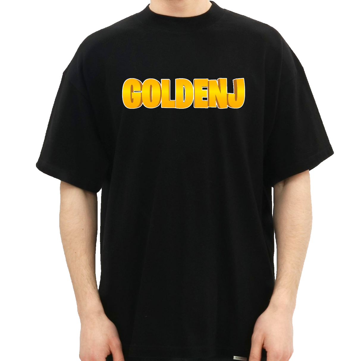 goldenj t-shirt merchandise hos geekd