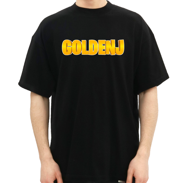GoldenJ T-Shirt – Schwarz