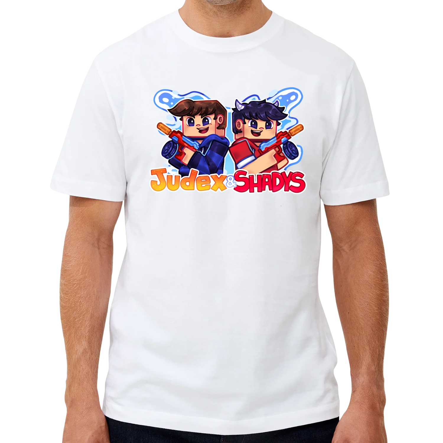 Judex x Shadys Vandpistol Tee - Hvid