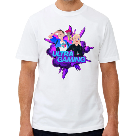 Ultra Gaming Tee - Hvid Ultra Gaming