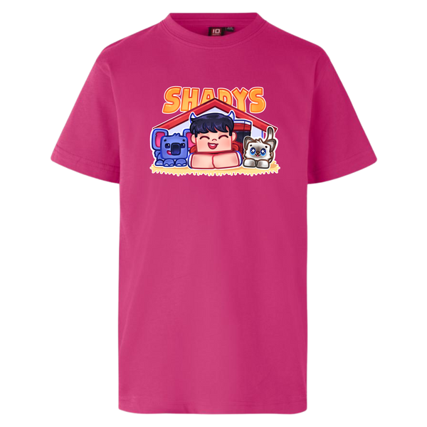 Shadys Haustier-T-Shirt – Rosa