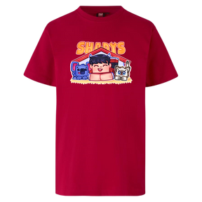 Shadys Kæledyr Tee - Rød ShadysMC