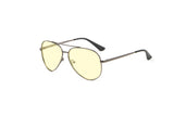 Gunnar Maverick - Gunmetal - Amber Gunnar Optiks LLC