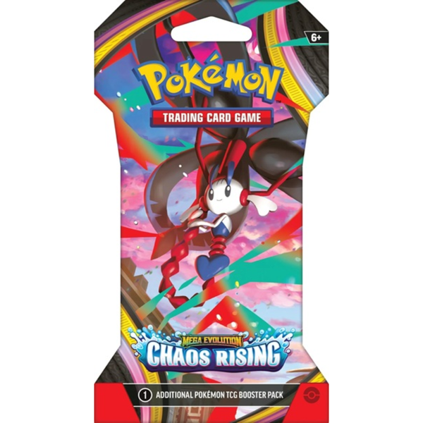 Pokémon TCG Chaos Rising Sleeved Booster – engelsk