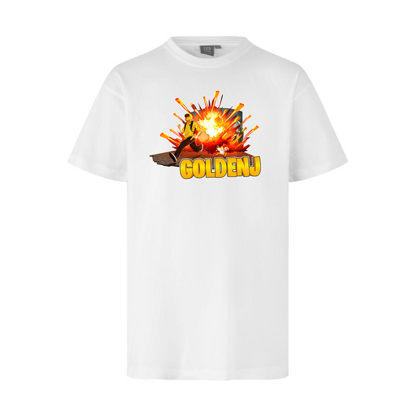 GoldenJ Vault T-Shirt – Weiß