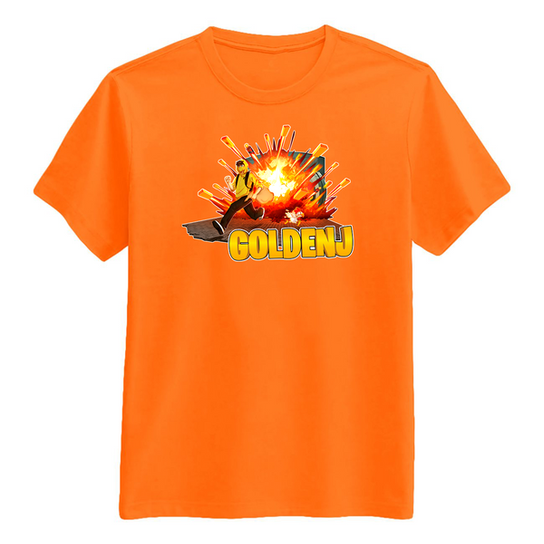 GoldenJ Vault T-Shirt - Orange