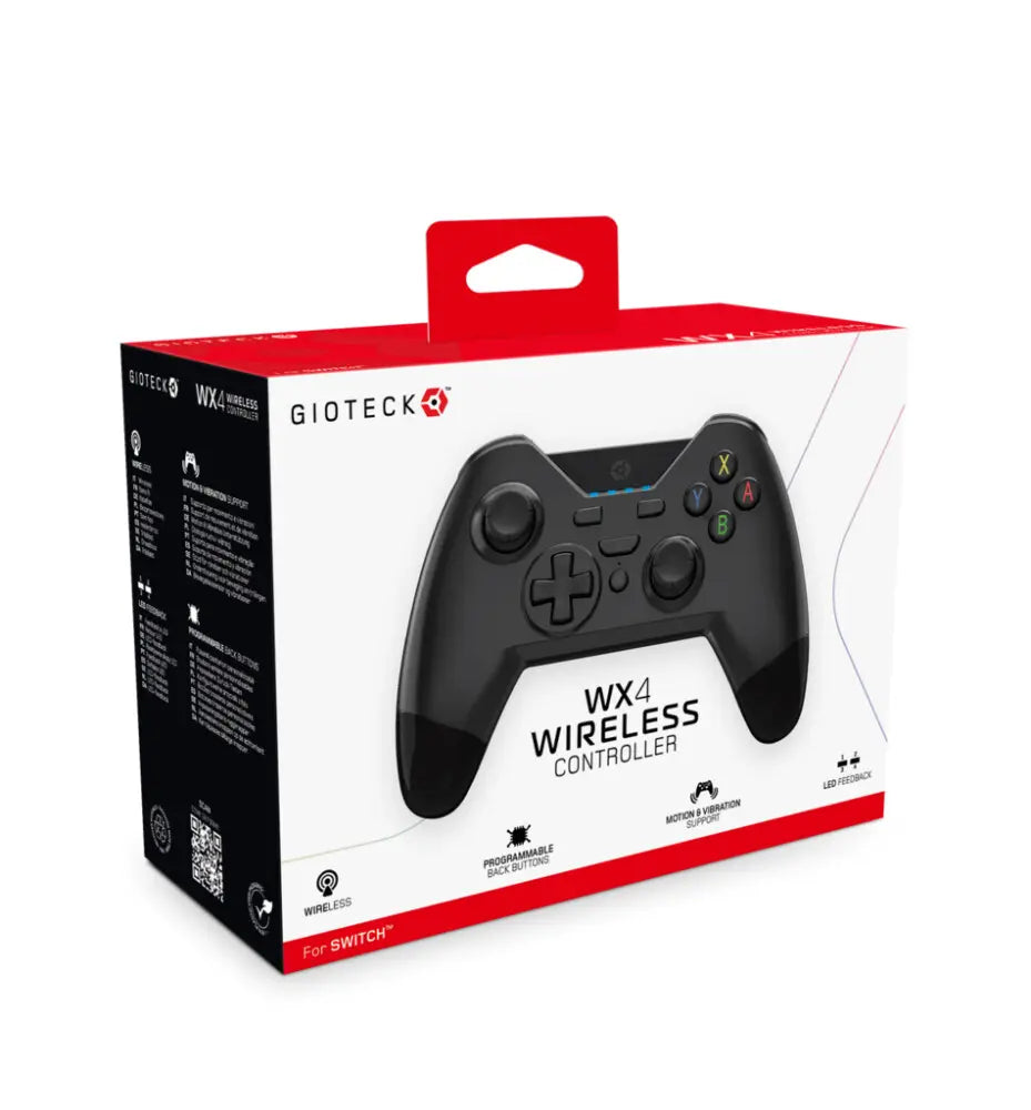 Gioteck Wx-4 Trødløs Bt Controller Sort