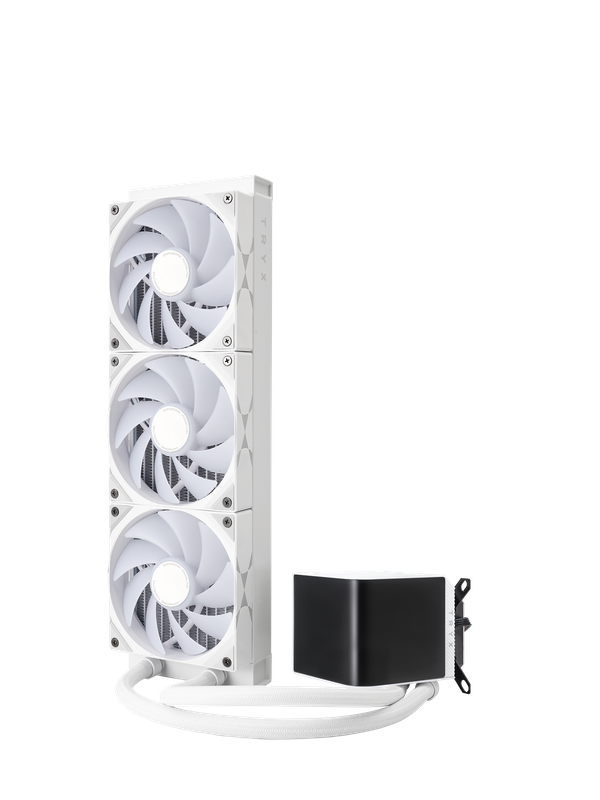 TRYX PANORAMA 360mm AIO Liquid Cooler ARGB Hvid TRYX