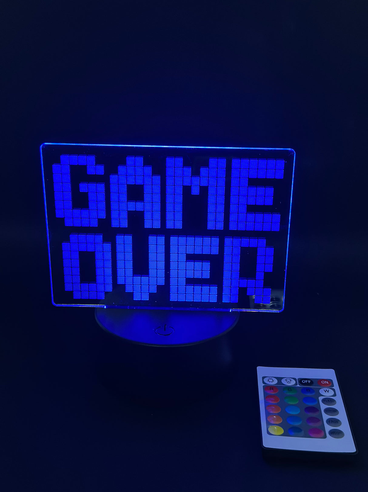 MECHARITE - 3D Lampe - GAME OVER Mecharite