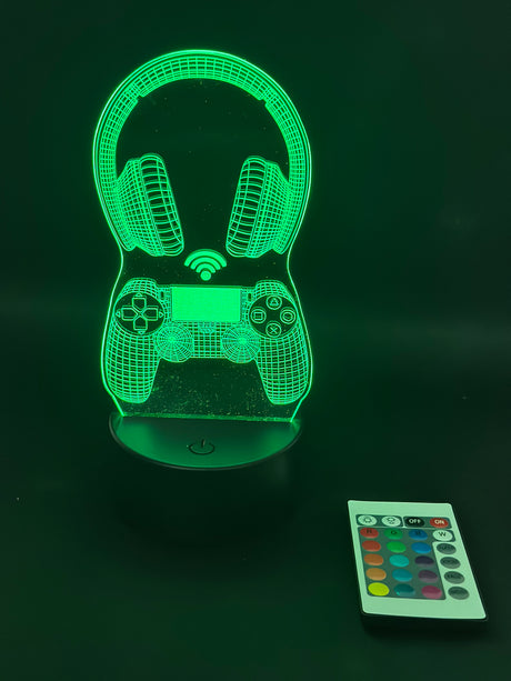 MECHARITE 3D LED Lampe - Controller & Headset Mecharite