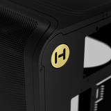 HYTE X50 Midi-Tower - Mesh Pitch Black