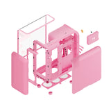 HYTE X50 Midi-Tower – Strawberry Milk / Pink