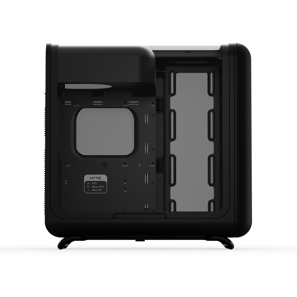 HYTE X50 Midi-Tower - Mesh Pitch Black