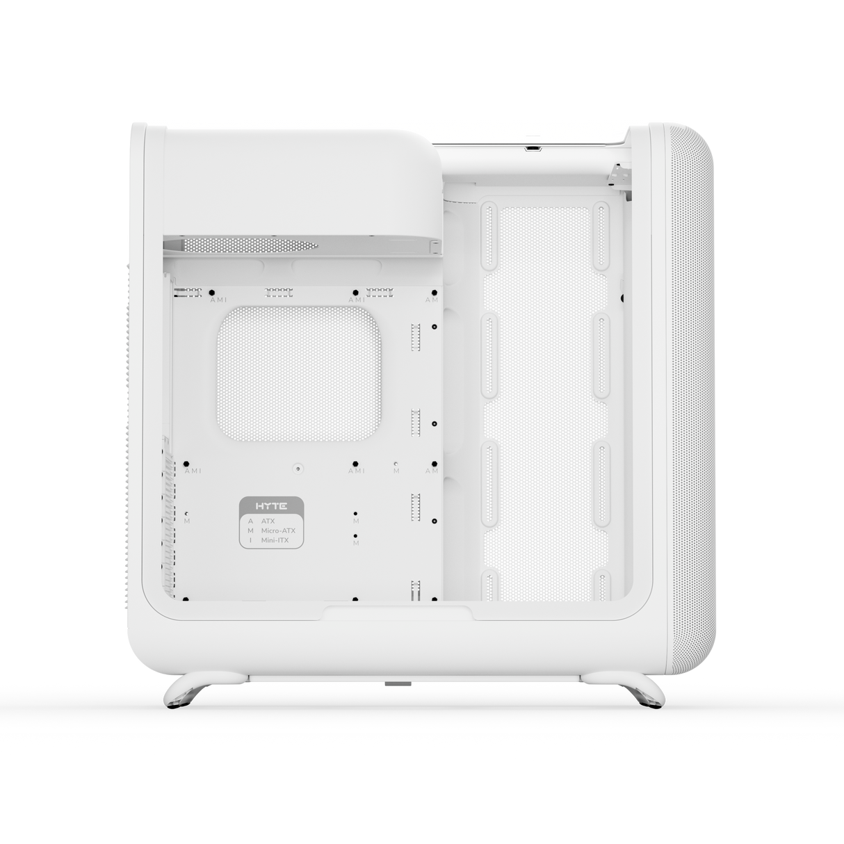 HYTE X50 Midi-Tower – Snow White