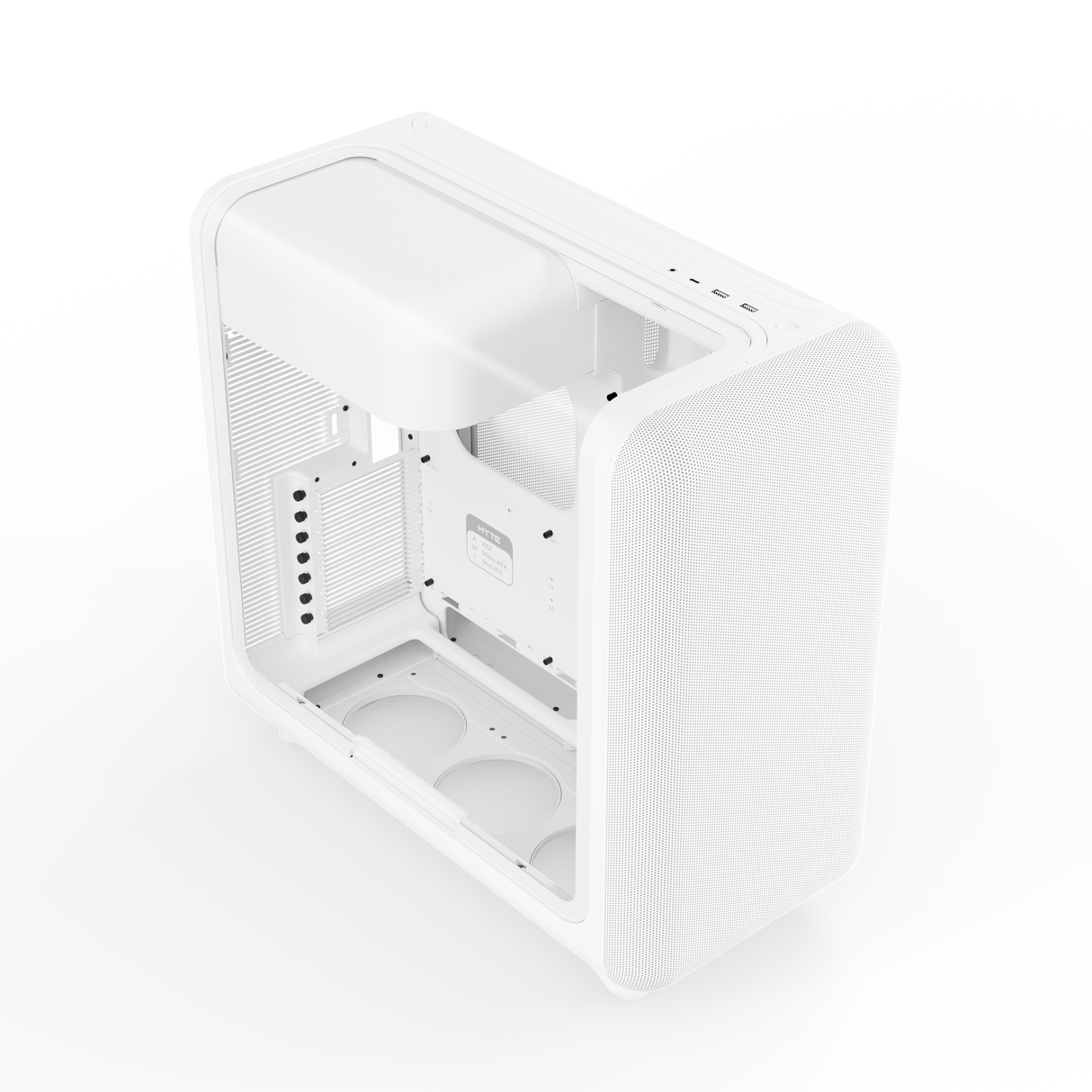 HYTE X50 Midi-Tower – Snow White