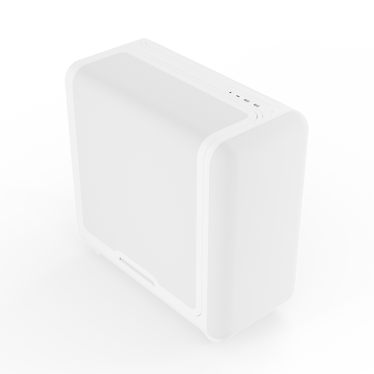 HYTE X50 Midi-Tower – Mesh Schneeweiß