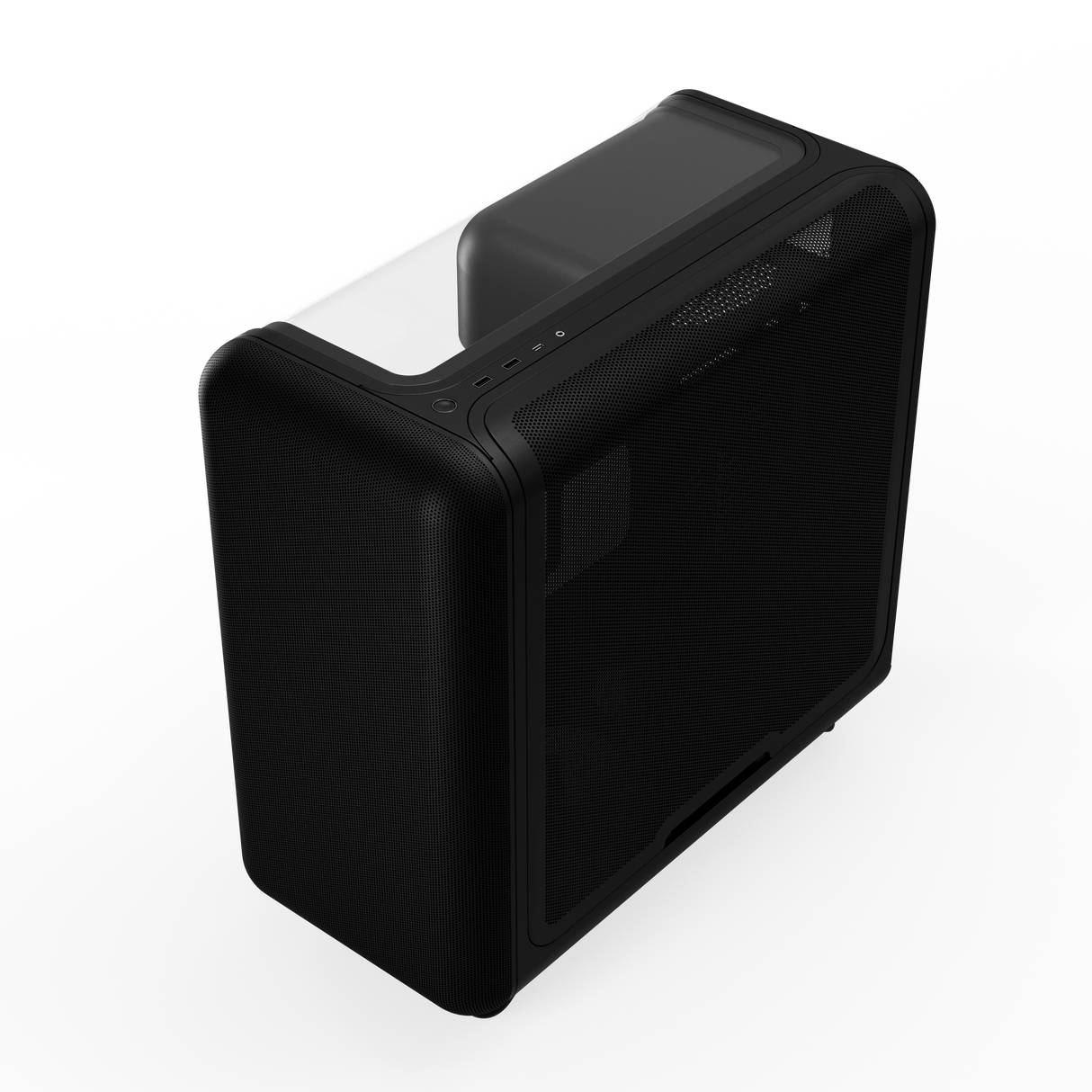 HYTE X50 Midi-Tower - Mesh Pitch Black