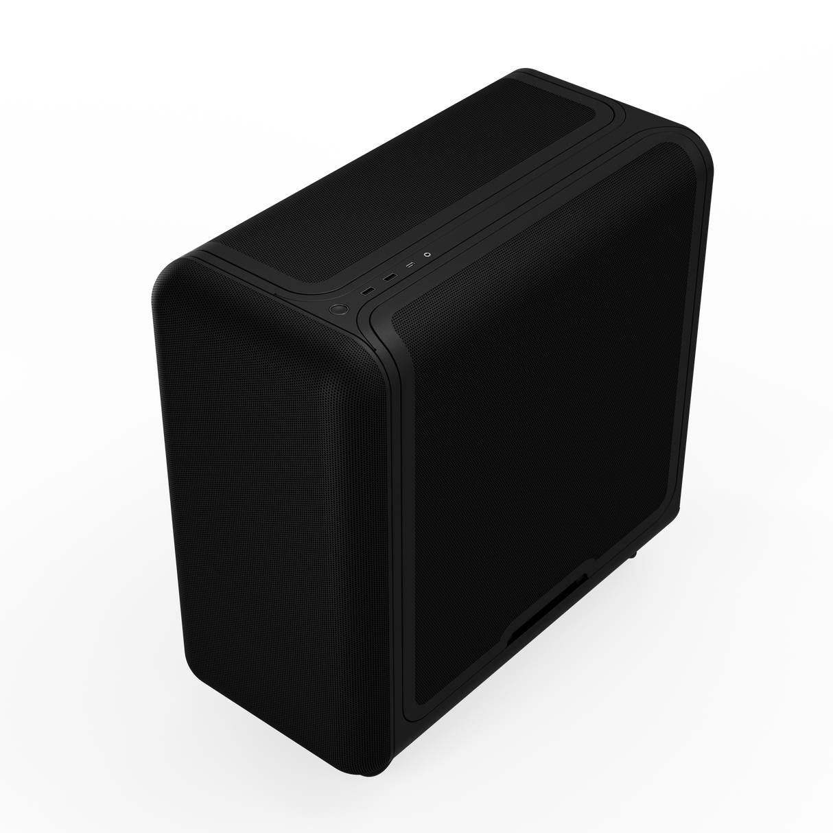 HYTE X50 Midi-Tower – Pitch Black