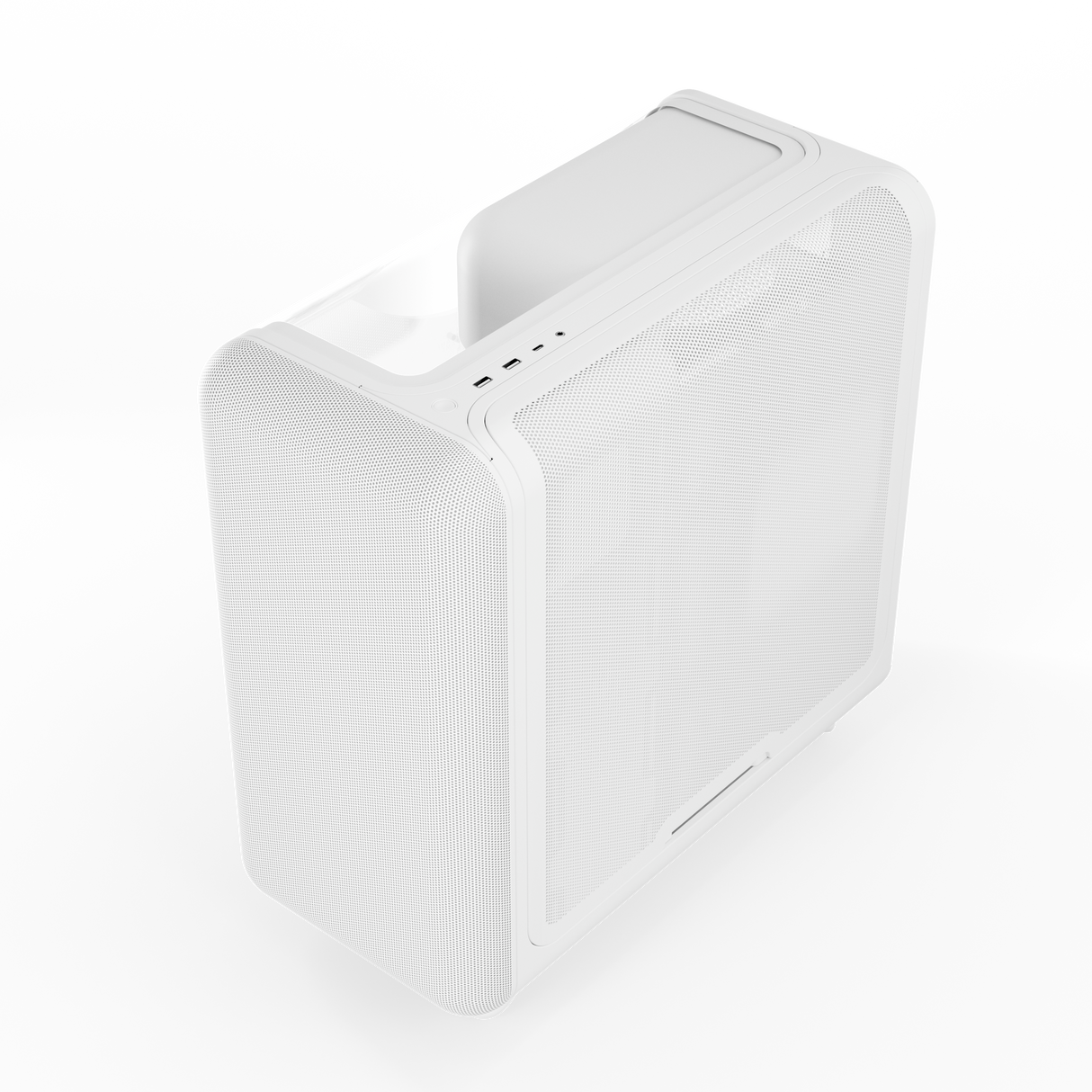 HYTE X50 Midi-Tower – Snow White