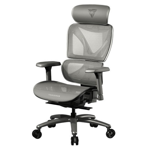 ThunderX3 XTC Mesh Grauer Gaming-Stuhl, max. 125 kg