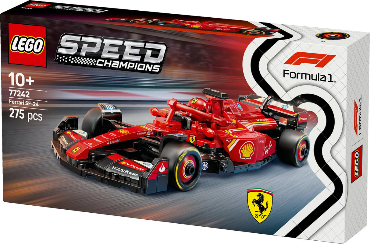 LEGO 77242 Speed Champions Ferrari SF-24 F1 Racing Car LEGO