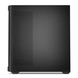 Sharkoon AK4 RGB Strip ATX-kabinet – sort, metalside, BTF