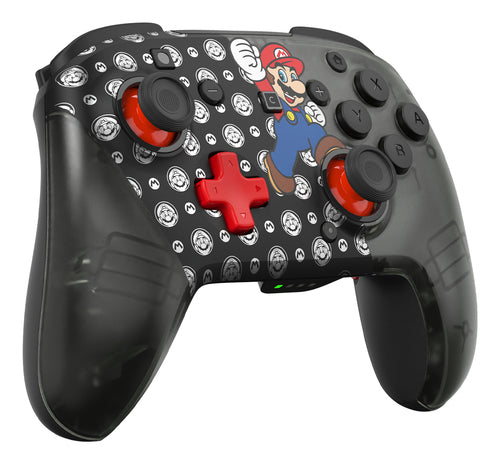 Turtle Beach Rematch Wireless – Super Mario Jump – Switch – controller forfra med Mario-motiv