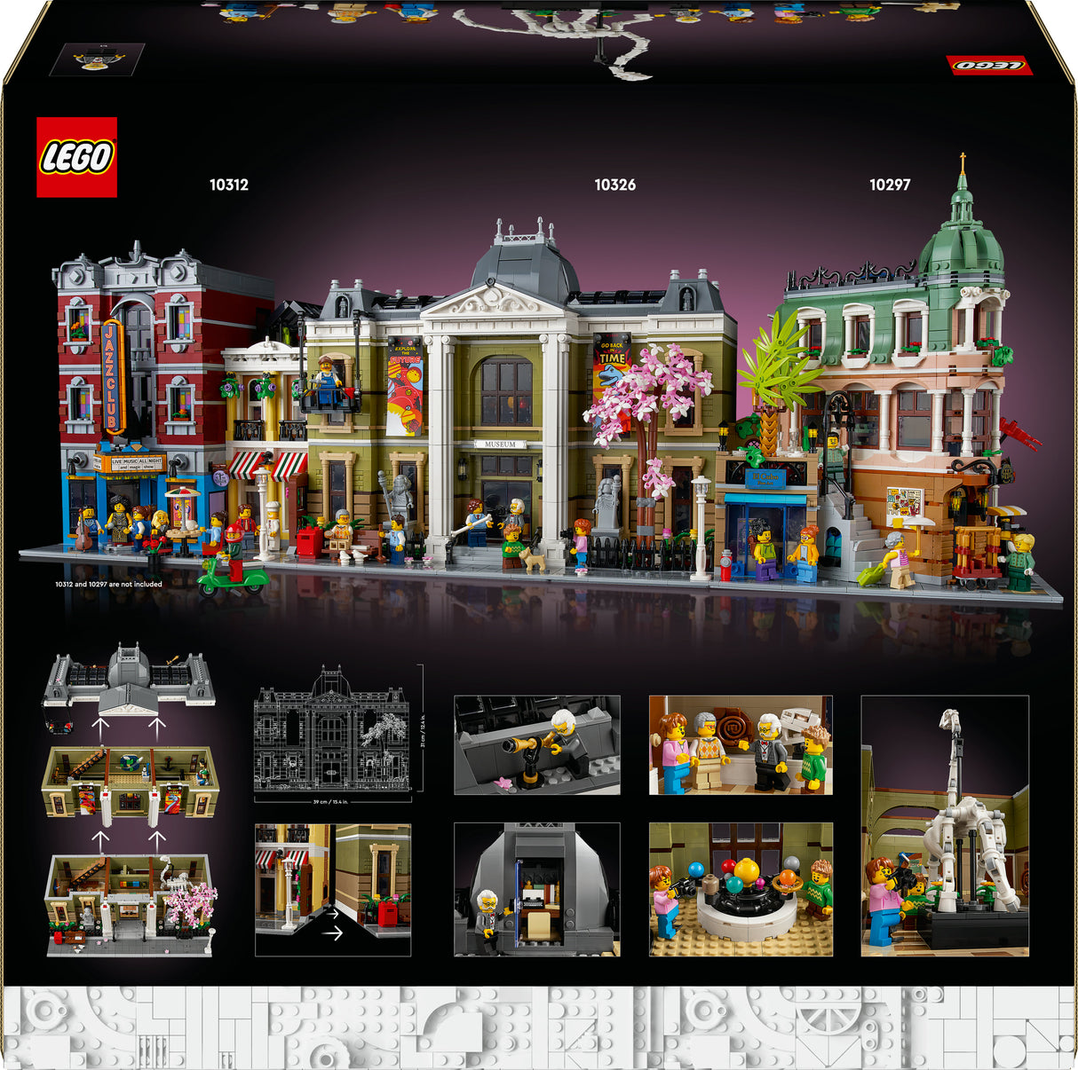 LEGO 10326 Icons Natural History Museum, construction toy LEGO