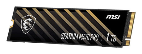 MSI SPATIUM M470 PRO 1 TB SSD - M.2 PCIe 4.0 NVMe - visning 2