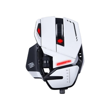 MadCatz R.A.T. 6+ White Optical Gaming Mouse MadCatz
