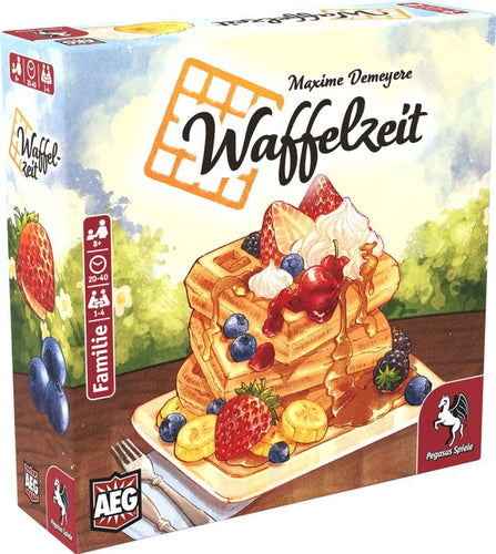 Pegasus Waffelzeit Brætspil Tysk – Waffelzeit-æske