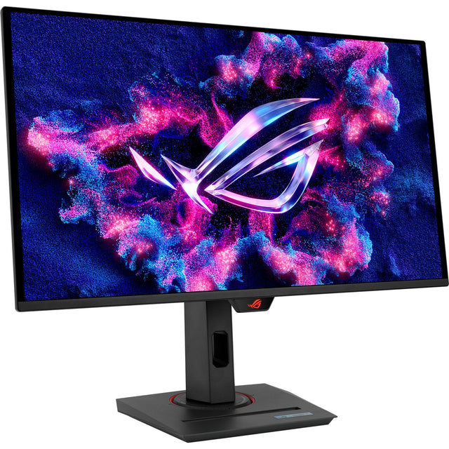 ASUS ROG Strix XG27ACDNG – 26,5" QD-OLED – 1440p – 360 Hz – skærm set skråt forfra