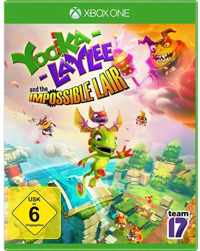Yooka-Laylee and the Impossible Lair – tysk import – Xbox One – forside