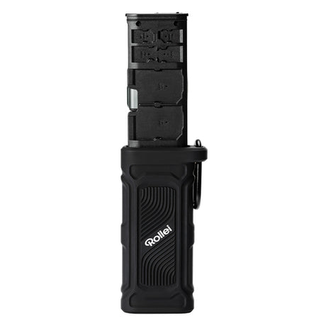 Rollei 2-i-1 Travel kortlæser og kortetui – USB-C – detalje eller anvendelse 4