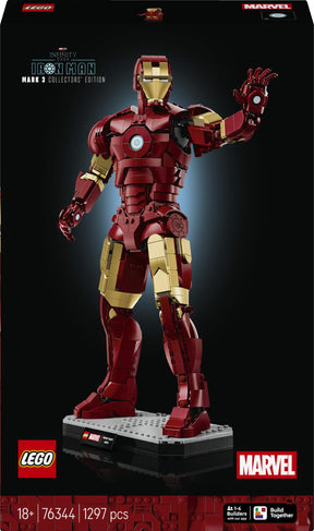 LEGO 76344 Marvel Super Heroes Iron Man Mark 3 Collector's Edition LEGO