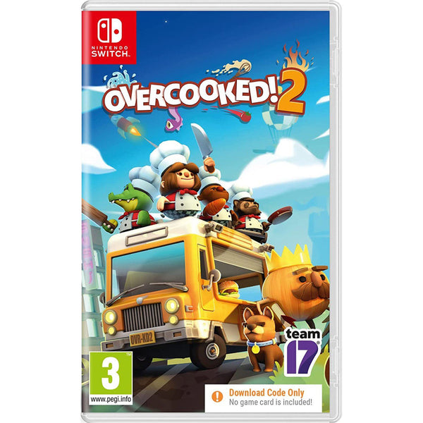 Overcooked! 2 – Nintendo Switch – Downloadkode i boks