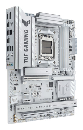 ASUS TUF Gaming B850-PRO WIFI7 W NEO – bundkort fra højre side
