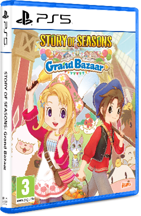 Story of Seasons: Grand Bazaar – PlayStation 5 – spilomslag