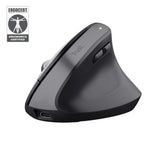TRUST BAYO+ ERGONOMIC WIRELESS MOUSE - BLACK TRUST