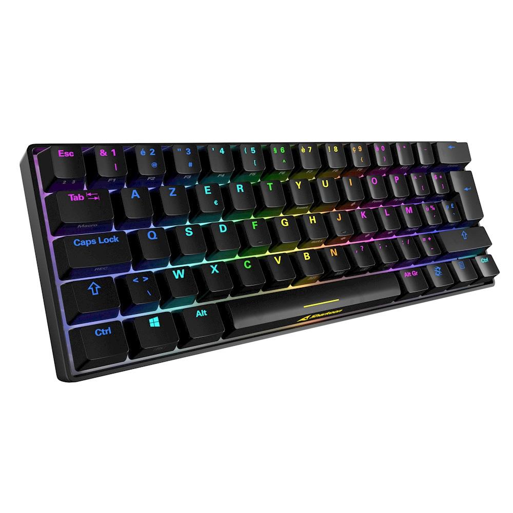 Sharkoon SGK50 S4 black Kailh Red (FRENCH layout) Sharkoon