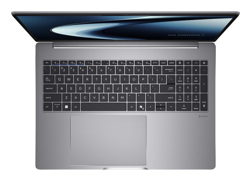 ASUS ExpertBook P5 G2 P5605CAA-PL0110X Copilot+ PC – tastatur og arbejdsflade set ovenfra; layout på billedet er illustrativt