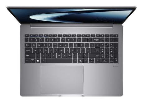 ASUS ExpertBook P5 G2 P5605CAA-PL0110X Copilot+ PC – tastatur og arbejdsflade set ovenfra; layout på billedet er illustrativt
