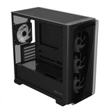 ASUS A23 PLUS Tempered Glass ARGB mATX Case - Black ASUS